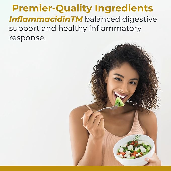 Premier Research Labs Inflammacidin - Digestive Enzymes Papain from Papaya and Bromelain Enzymes for Digestion Plant Enzymes for Women &amp Men Vegan Friendly - 90 Vegetarian Capsules