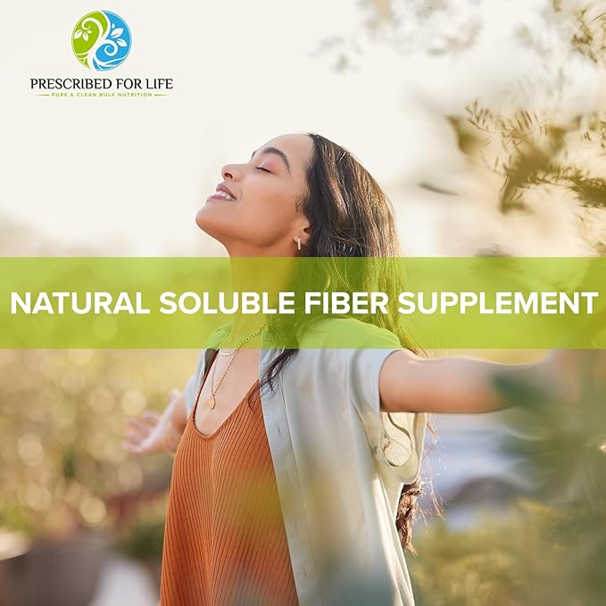 Prescribed For Life Nutriose Powder Natural Fiber Supplement Prebiotic Soluble Corn Fiber for Adults Gluten Free Vegan Non GMO (1kg)