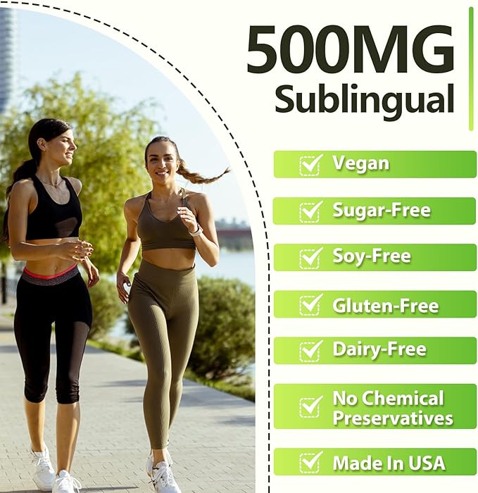 Sublingual NMNH 500mg (240-Day Supply 500mg per Serving) NMNH(Dihydronicotinamide Mononucleotide)NAD Supplement for NAD Levels as We Age for Anti-Aging Energy Immunity Focus - 120 Count