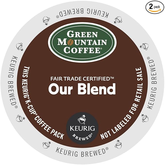Green Mountain Coffee Our Blend 24-Count K-Cups for Keurig Brewers (Pack of 2)