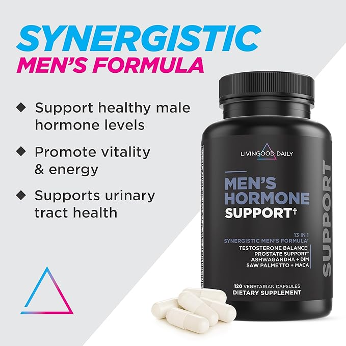 Livingood Daily Nerve Support Supplement for Women &amp Men 12-in-1 Nerve Health Formula with Methylated B12 Folate Benfotiamine Alpha Lipoic Acid &amp Feverfew Gluten Free Non-GMO 60 Capsule