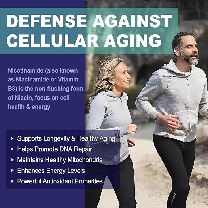 NEVISS Nicotinamide 500mg Gummies Niacinamide Supplement with Collagen Peptides (Flush Free Niacin) Vitamin B3 Niacinamide for Anti-Aging NAD+ Levels Longevity Focus &amp Brain Sugar Free 60Ct