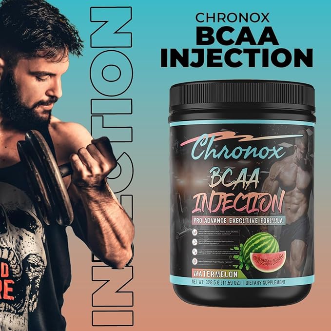 Chronox BCAA Amino-Acids Energy Blend - Watermelon Punch - 12.22 OZ