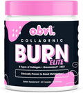 Obvi Burn Elite - Collagen Supplement for Women - Fitness Support - Metabolism Support Supplement - Healthy Mobility - Natural Thermogenic Formula - Gluten-Free - 60 Count (30 Servings)