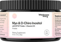 Inositol Supplement Powder with MTHF Folate + Vitamin D3 | Myo-Inositol &amp D-Chiro Inositol | Hormonal Balance &amp Healthy Ovarian Support | Vitamin B8 | Alternative to Inositol Capsules | 30 Ser