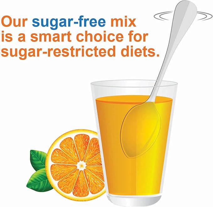 CITRUCEL Sugar Free Fiber Powder for Occasional Constipation Relief Methylcellulose Fiber Powder Orange Flavor - 32 Ounces