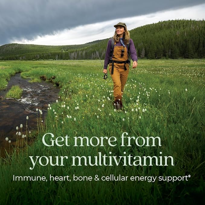 New Chapter Women’s Multivitamin 55+AstaxanthinB6B12D3Vitamin C &amp ZincImmuneHeartCellular Energyand Bone SupportGentle on The StomachDailyNon-GMOGluten-Free96 Tablets(Pack of 2)