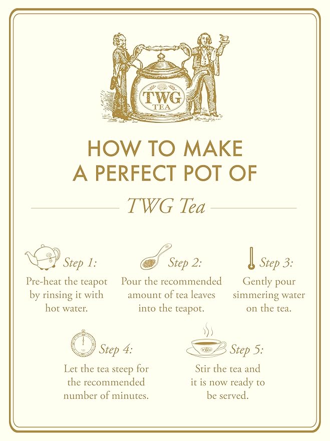 TWG Tea | Alexandria Tea | Green Tea | Spearmint &amp Spices | Haute Couture Tin 100g | Gift Set