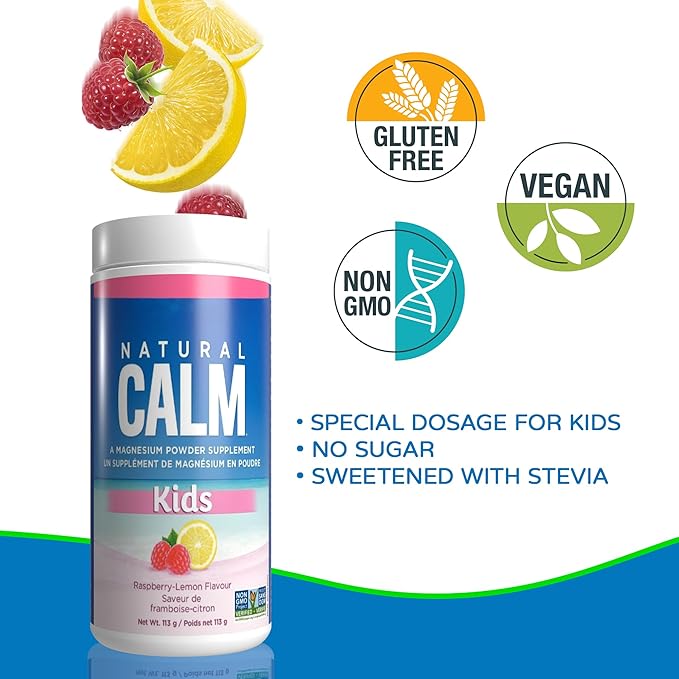 NATURAL VITALITY Magnesium Citrate Powder Kids Calm 113 GR
