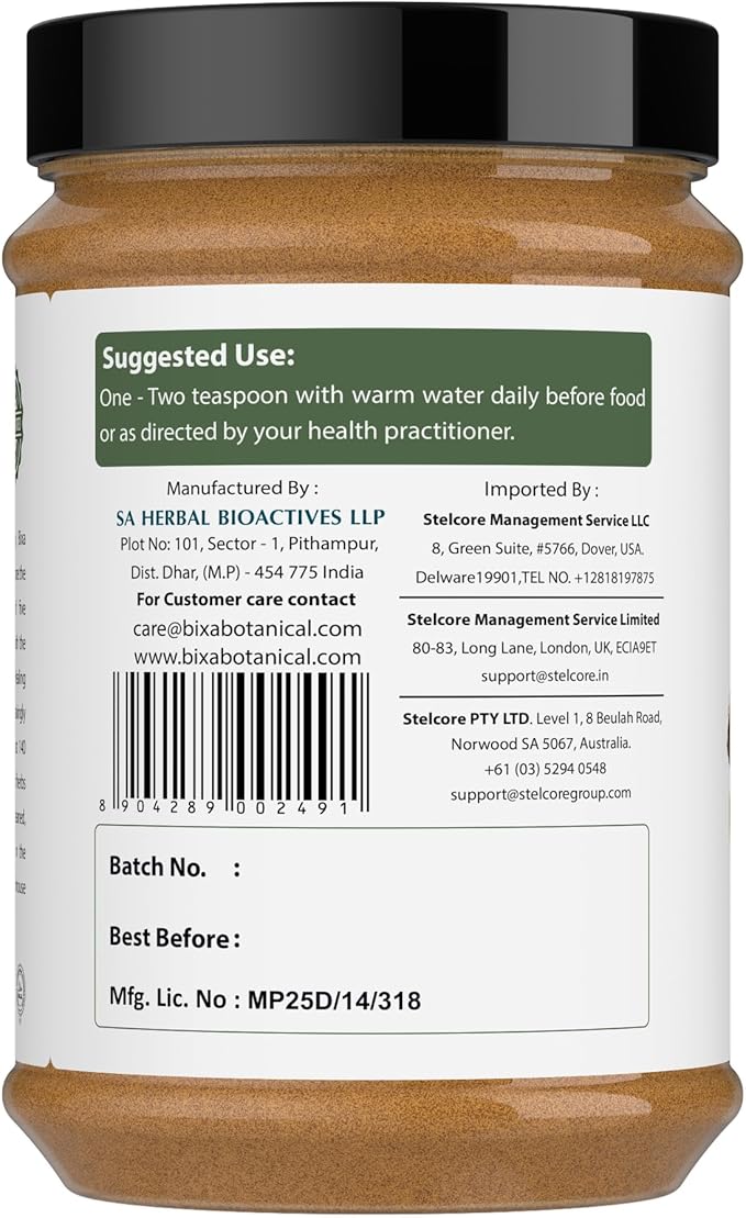 bixa BOTANICAL Coleus Forskohlii Root Powder | Forskolin-Rich Herb | 200 Grams / 7 OZ | Gluten Free Steam Treated Vegan 100% Pure.