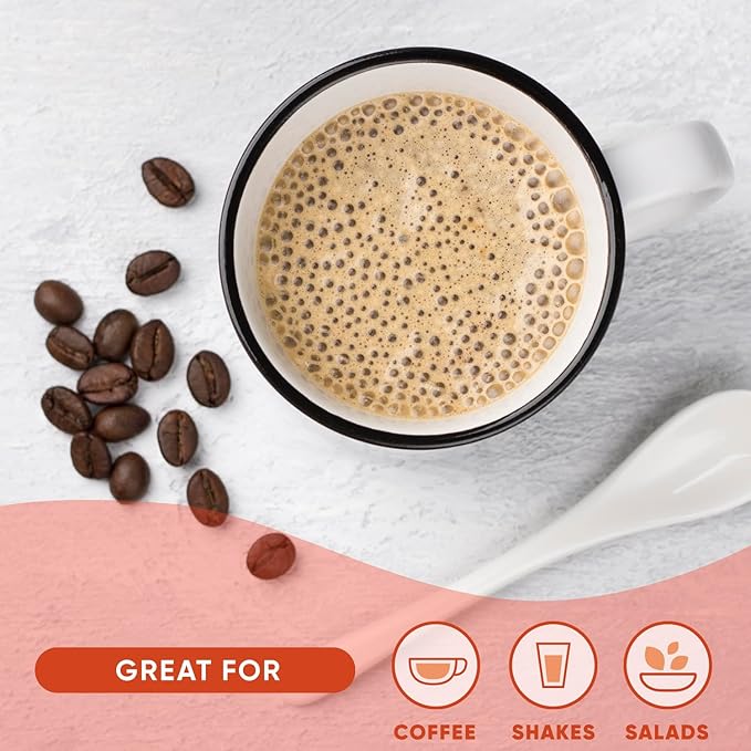 Nutiva Organic Liquid MCT Oil C8- Unflavored - Perfect for Coffee Shakes Salads and More - Great for Vegan Whole Paleo and Keto Diet - Extracted From Coconut - 12floz
