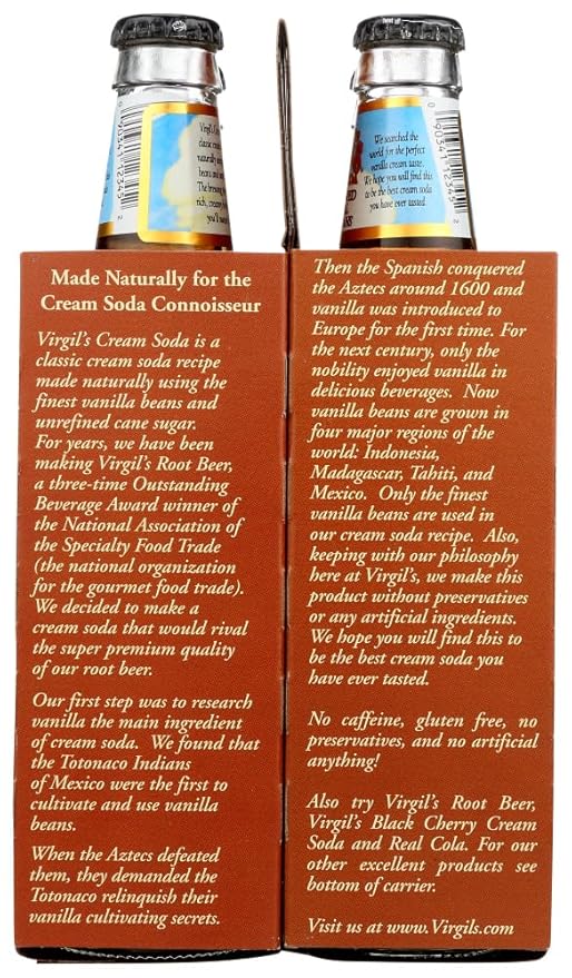 Virgil's Creme Soda 6x 4Pack