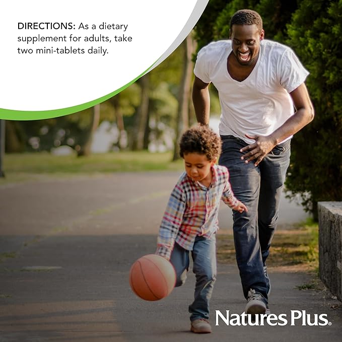 NaturesPlus Ultra Lipoic - 60 Bi-Layered Mini-Tabs - Supports Free Radical Defenses with Probiotics Nutrients &amp Whole Food Concentrates - Gluten Free - 30 Servings