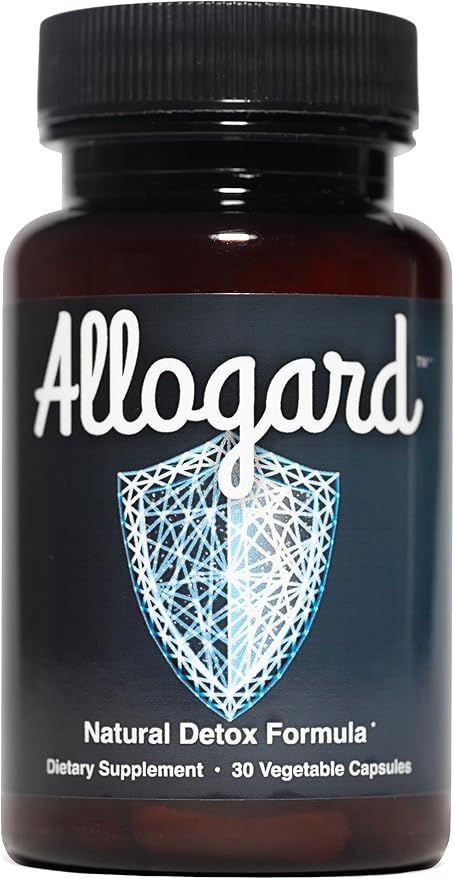Allogard - Natural Detox Supplement - Non-GMO Vegan Gluten-Free