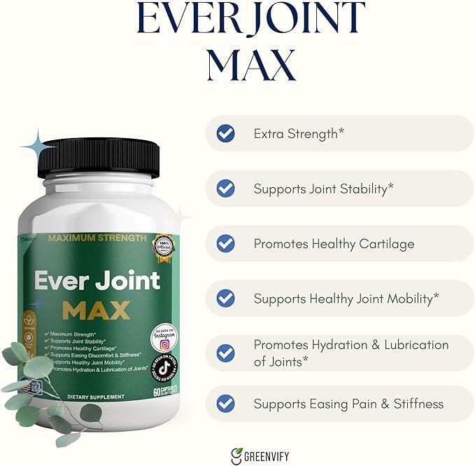 Ever Joint MAX Joint Support Supplement Glucosamine Chondroitin (3)