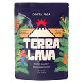 Terra Lava Coffee – Dark Roast Whole Bean Coffee Single-Origin Costa Rican Arabica Volcanic Soil Grown Honey-Processed Tested for Mold &amp Mycotoxins 12 oz