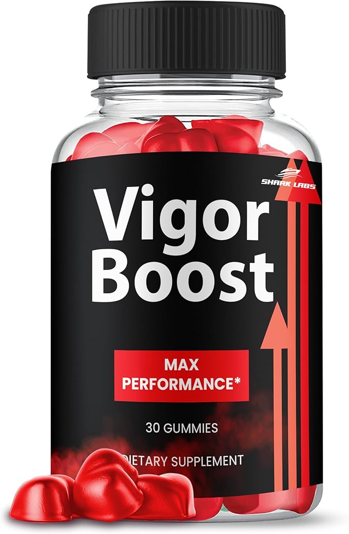 (1 Pack) VigorBoost Gummies Maximum Strength Supplement Advanced All Natural Vitamin Gummies