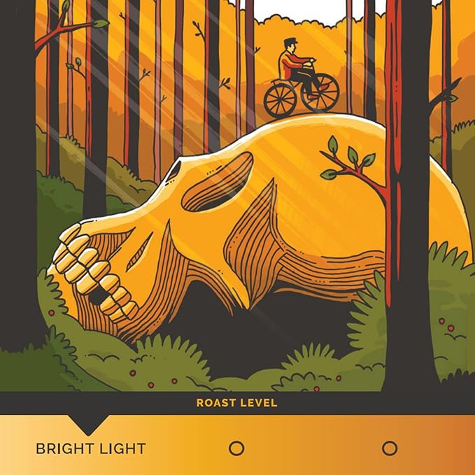 Stone Creek Coffee Light Roast Whole Bean Coffee – 12 Ounce (Pack of 1) – Smooth Specialty Fresh Roasted Coffee Beans with Juicy and Citrus Tasting Notes Boneshaker Colombia