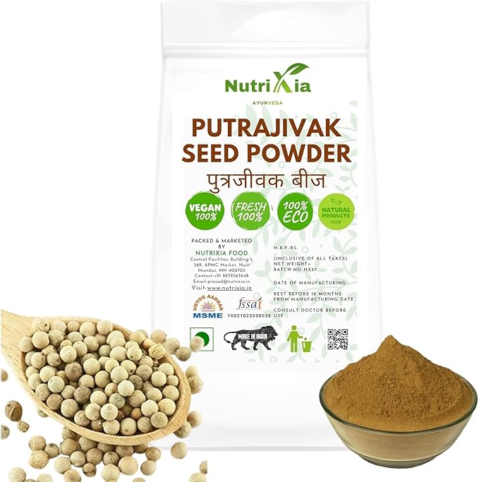 Putrajivak Beej Seed Powder &amp Shivlingi Beej Seeds Powder 500 GMS + 500 GMS