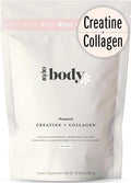 New - Creatine + Collagen for Women – Supports Lean Muscle Growth &amp Development Booty Gain Energy &amp Recovery – 5g Creatine Monohydrate Plus 5000mg Collagen Peptides Combo – Unflavored 30 Se