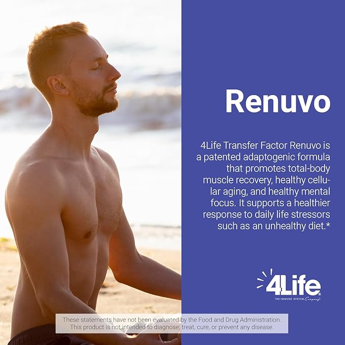 4Life - Transform Transfer Factor Renuvo - Healthy Aging - 120 Capsules