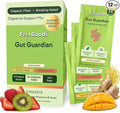 Feel Goods Gut Guardian Digestive Health Powder Packets - Probiotic Fiber Powder with Prebiotics &amp L Glutamine for Gut Health Bloating Relief &amp Digestion Support - Zero Sugar &amp Organic F