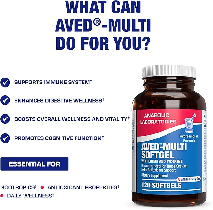 30-In-1 Adult Multivitamin with Iron - Antioxidant Rich Over 50 Multivitamin for Women and Men with Vitamins A C D E B Complex Zinc Magnesium Myo Inositol Lutein Lycopene &amp More - 2 Month Supply