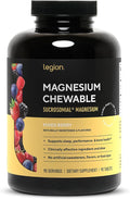 Legion Sucrosomial Magnesium Supplements - High Absorption Magnesium Supplement for Women &amp Men - Magnesium Mineral Supplements to Help Boost Athletic Performance - 90 Serving Mixed Berry