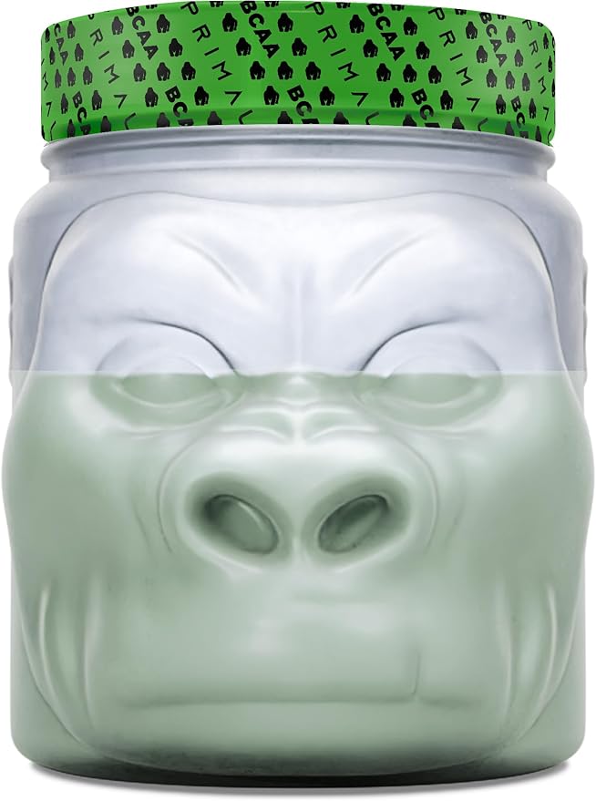 Primal BCAA Powder Great Ape (45 SERV) (Green Apple Flavored) - 0 g Carbs 0 Calories 7g BCAA Per Serving