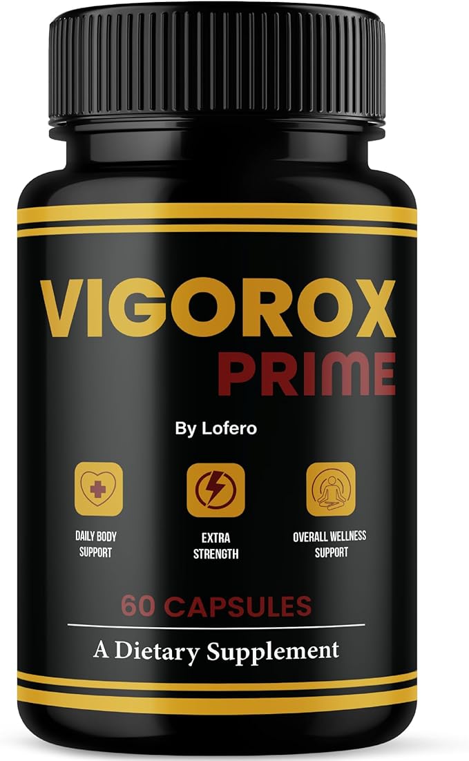 Vigorox Prime Capsules VigoroxPrime Advanced Maximum Strength Performance Pills For Men Premium All-Natural Ingredients Formula for Overall Health &amp Wellness Support Capsulas Pastillas (60 capsu