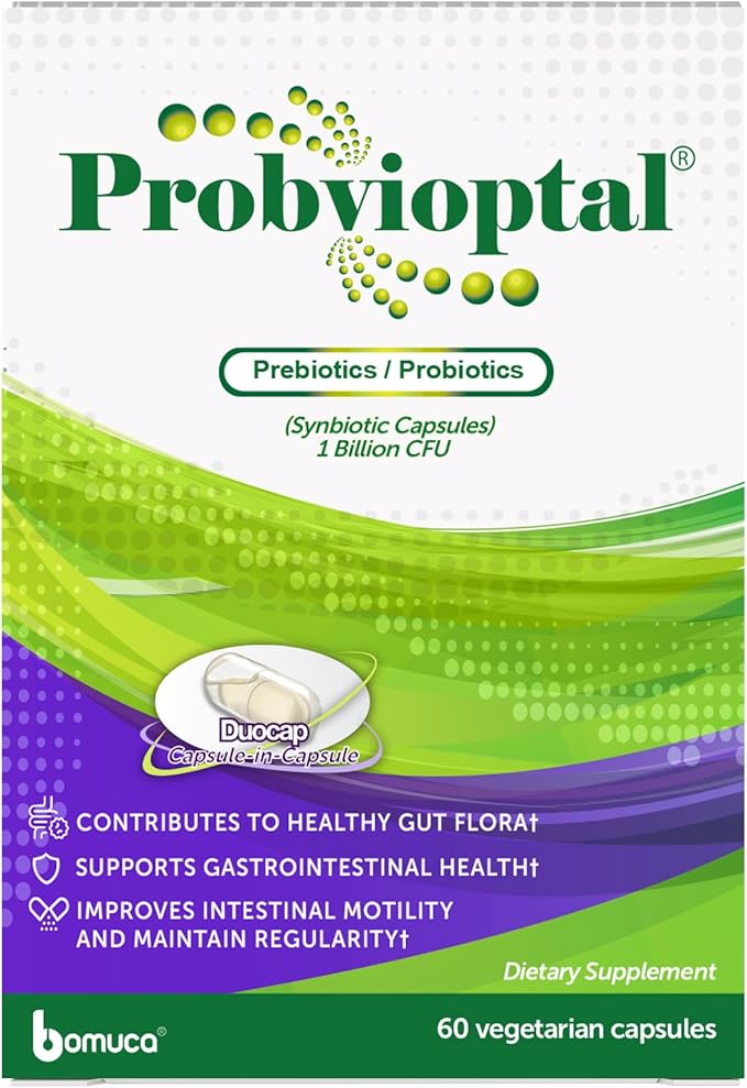 Vivioptal Vitamins Probvioptal 60 Capsules Probiotics &amp Prebiotics Duocap 1 Billion CFU Gluten Free
