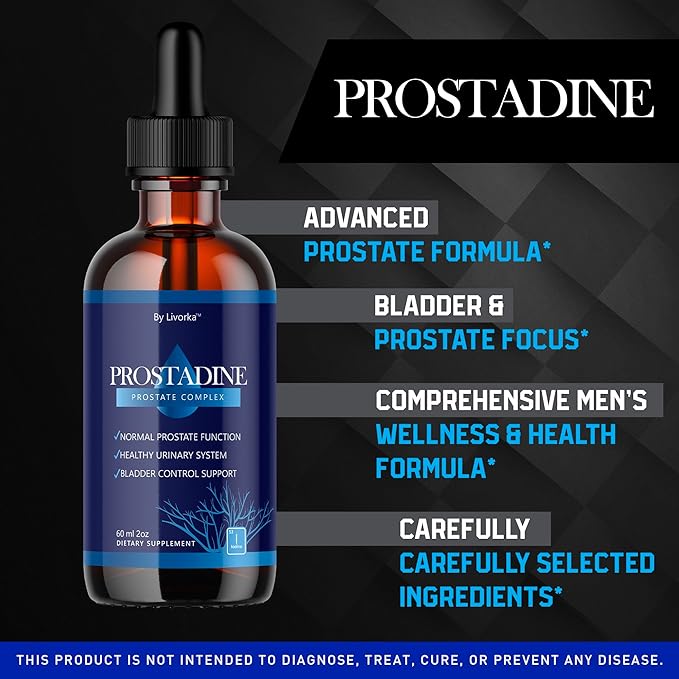 (3 Pack) Prostadine Drops - Official Drop Formula Prostadine for Men Prostadine Reviews Prostadine Supplement Prostadine Natural Liquid Support Prostadine Drop Formula 3 Bottles for 3 Months