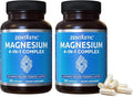 Zentastic Magnesium Complex - 240 Magnesium Capsules - Chelated Magnesium Glycinate Malate Taurate &amp Lactate - Support Bones Muscles