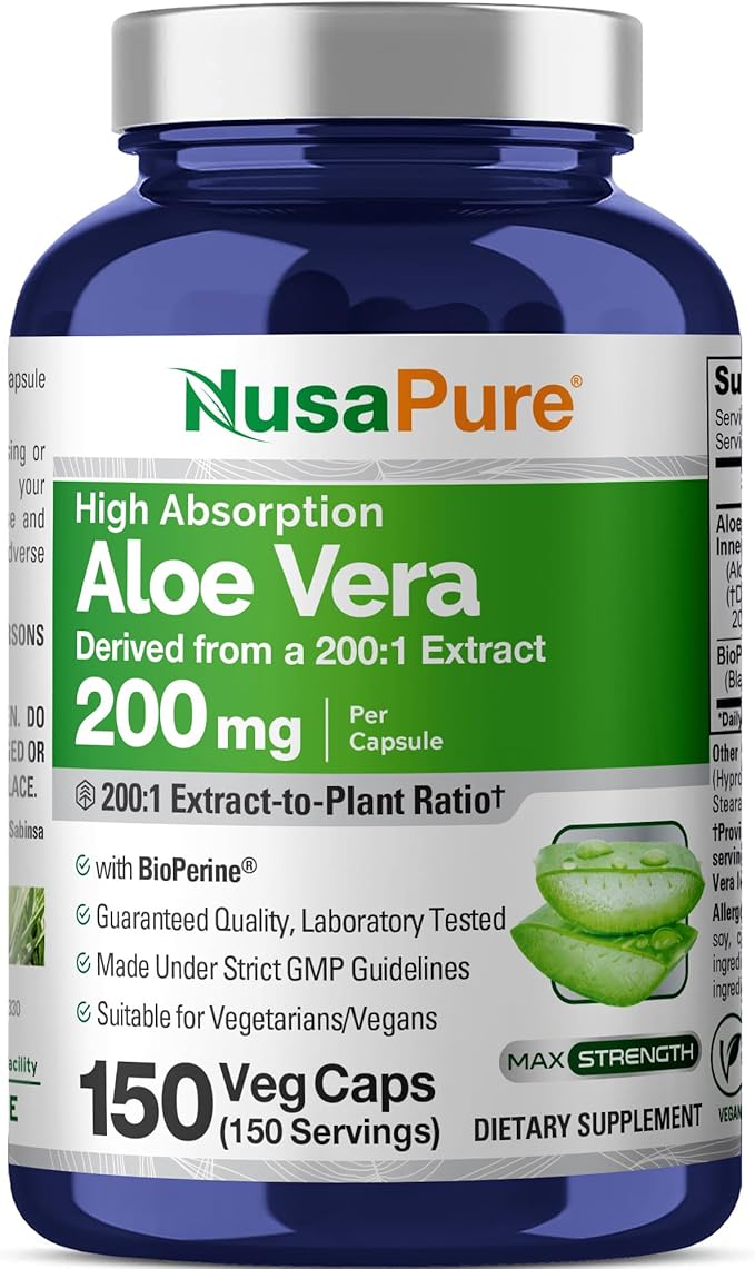 NusaPure OSHA Root Capsules 150 mg 150 Veg Capsules (Non-GMO Vegan)