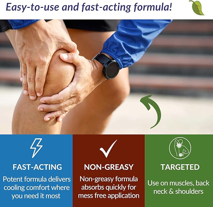 Taspen’s Organics Magnesium No More Aches Cooling Cream – Topical Magnesium Cream for Muscle Relief Sore Muscles &amp Post-Workout Recovery with Arnica Herbs &amp Essential Oils