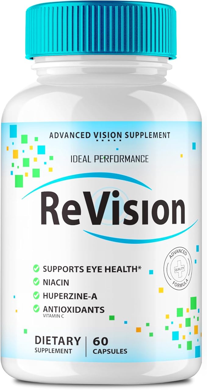 Revision Eye Supplement Pills Advanced Vision 2.0 Eye Care Complex Vitamin Capsules Pro (60 Capsules)