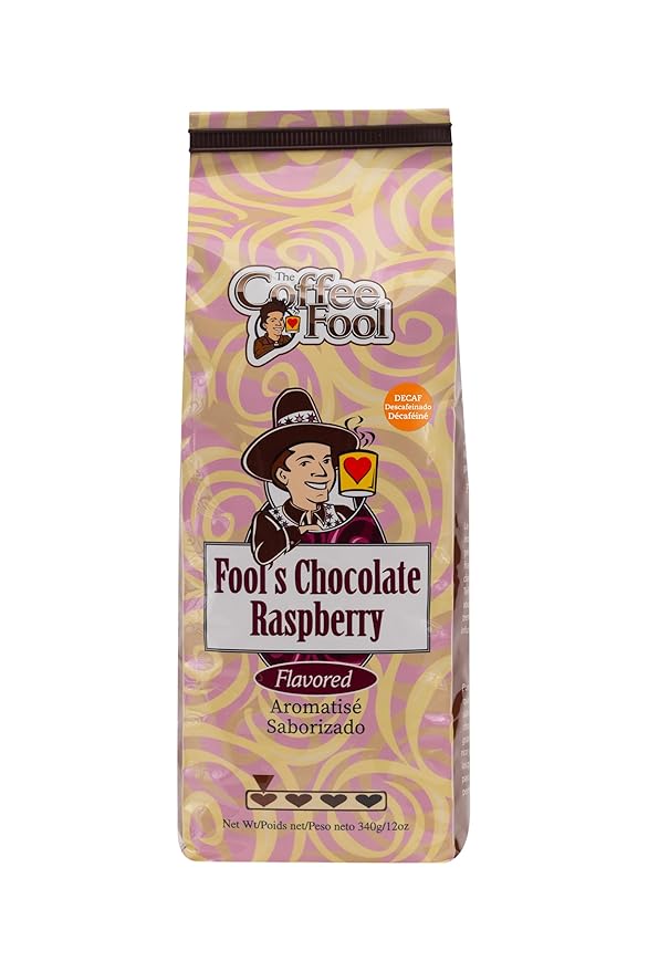 Coffee Fool's Decaf Chocolate Raspberry (Drip Grind)