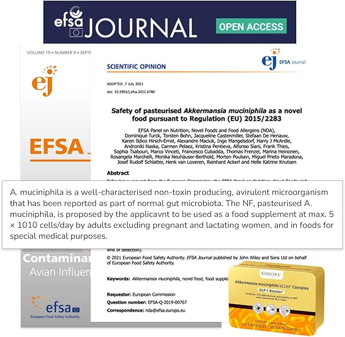 Kissora Probiotic 20 Billion TFU with Chromium