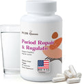 Period Repair &amp Regulate - Female Hormone Balance Supplement for Irregular Periods - Vegan Formula to Support Regular Menstrual Cycle Cramps Skin Health - 1 Bottle