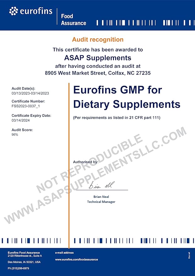 Absonutrix Serrapeptase Enzyme 583mg125000 spu 4 Oz Drops 118 Servings Made in USA Quick Absorption Quality Ingredients Third-Party Tested Non-GMO GMP Certified Cruelty Free Products