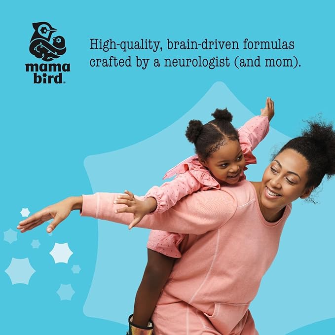 Best Nest Wellness - Mama Bird - Women's Multi Plus - Brain &amp Body Health Support Supplement - Gentle Iron Supplement for Energy Support - Methylated Vitamins - 30 Capsules