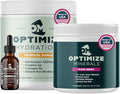 Optimize Minerals Mixed Berry and Tropical Surge Hydration Bundle | All in-One Supplement Pack Ionic Trace Mineral Blend Electrolyte and Micronutrient Support
