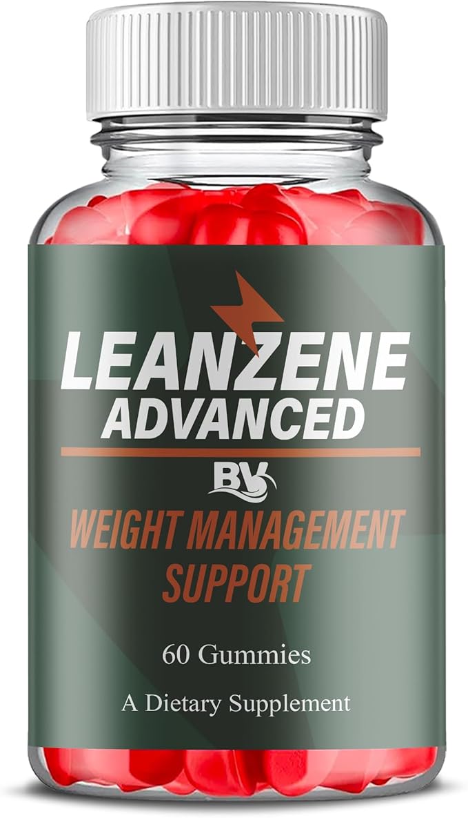 BLUE VIBE Leanzene Advanced Keto ACV Gummies Lean Zene Advanced Natural Keto Wellness Support Formula Gummies Leanzene Keto ACV &amp Overall Health Support Supplement (1 Pack - 60 Gummies)
