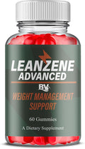 BLUE VIBE Leanzene Advanced Keto ACV Gummies Lean Zene Advanced Natural Keto Wellness Support Formula Gummies Leanzene Keto ACV &amp Overall Health Support Supplement (1 Pack - 60 Gummies)