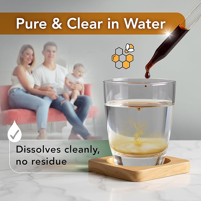 LOVITA Daily Vitality Bundle - 3 Propolis Drops 2 Odorless Garlic &amp 1 Echinacea Liquid Heart Health &amp Immune Boost (6 Pc Set)