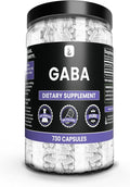 PURE ORIGINAL INGREDIENTS GABA (730 Capsules) No Magnesium Or Rice Fillers Always Pure Lab Verified