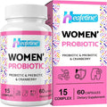 Vaginal Probiotics for Women 300 Billion CFUs Probiotics for Women 15-in-1 Womens Probiotic &amp Prebiotics for Vaginal Urinary Tract PH Balance Immune Digestive &amp Gut Bloating Health 60