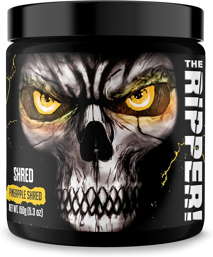 JNX SPORTS The Ripper! Fat Burner Pre Workout for Men &amp Women – Thermogenic Fat Burning Powder &amp Appetite Suppressant Boost Energy &amp Endurance – Pineapple Shred 30 Servings