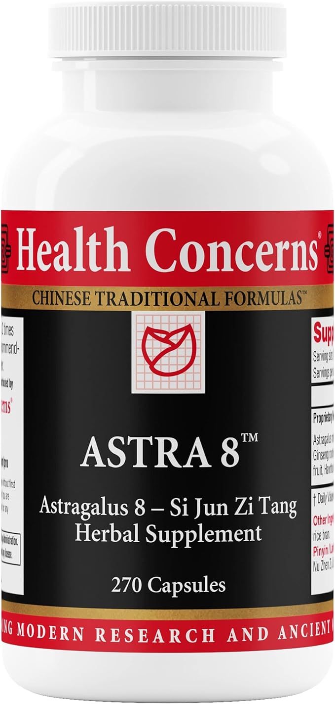 Health Concerns Astra 8 – Immune System Support &amp Fatigue Help – Energy Boost Supplement – Adaptogenic Herbal Blend with Astragalus &amp Ginseng – Chinese Herbal Supplements – 270 Capsules