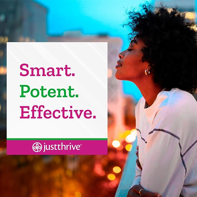 Just Thrive PREbiotic Capsules - Prebiotic Blend for Gut Health and Immune Support 120 Caps